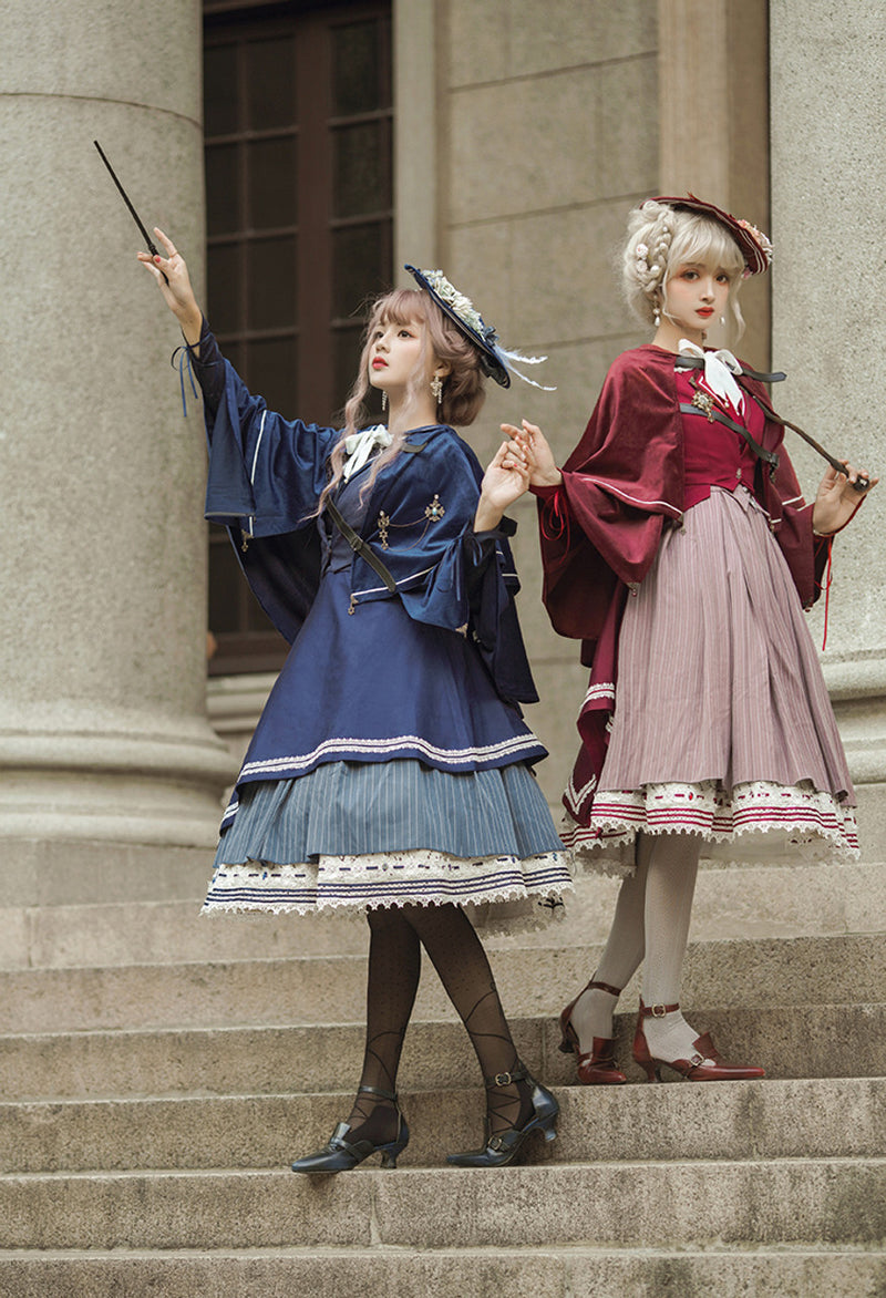 western princess embroidered jumper skirt