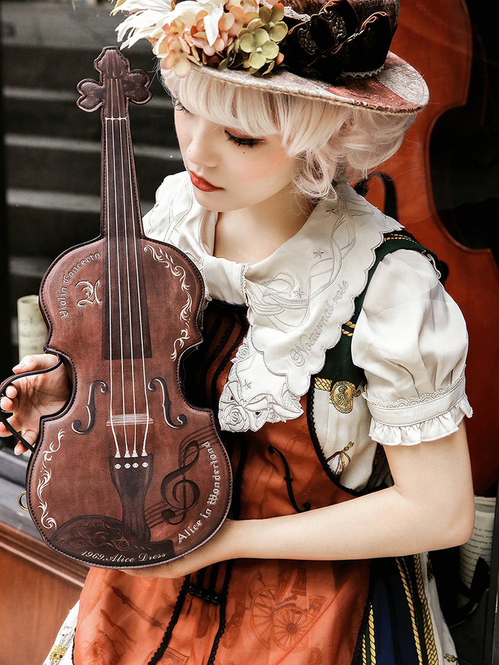 ツモリチサト　ヴァイオリン　バッグ VIOLIN CONCERTOクラシックバッグ – ManusMachina