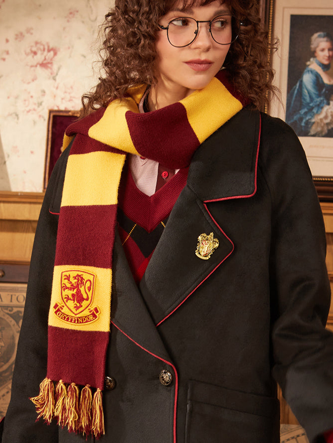 magic school embroidered scarf