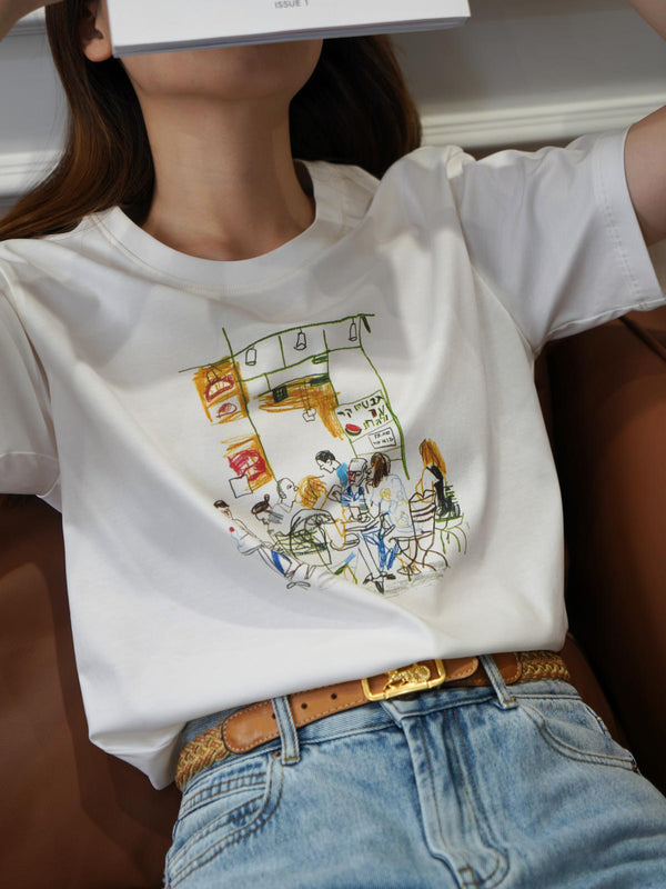 Small Garden and Artist's Afternoon T-shirt