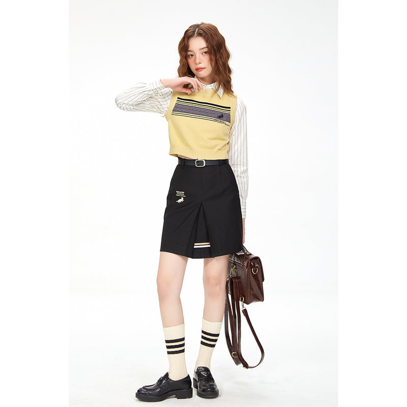 Magic School Embroidered Knit Vest