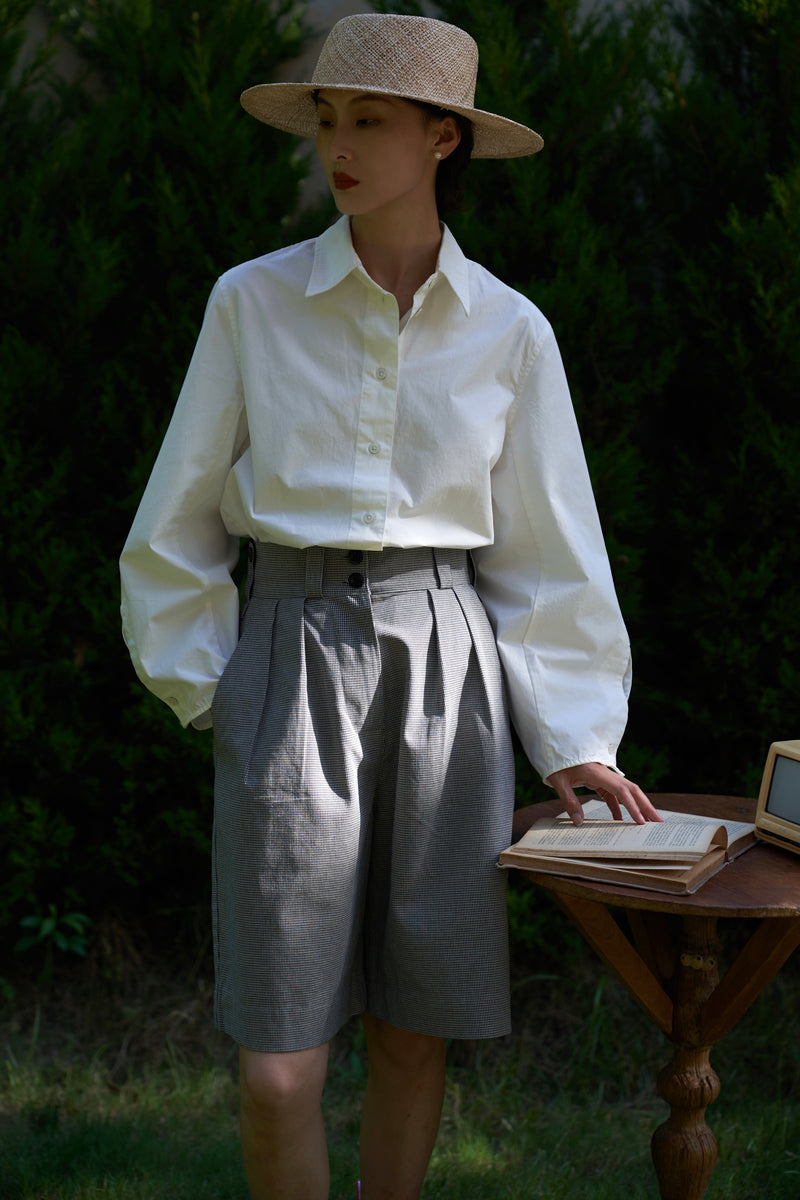 western lady cotton blouse