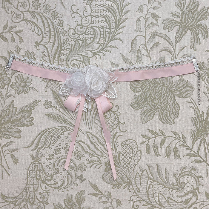 Innocent lady's back ribbon and choker [scheduled to be shipped from late May to mid-June 2023]