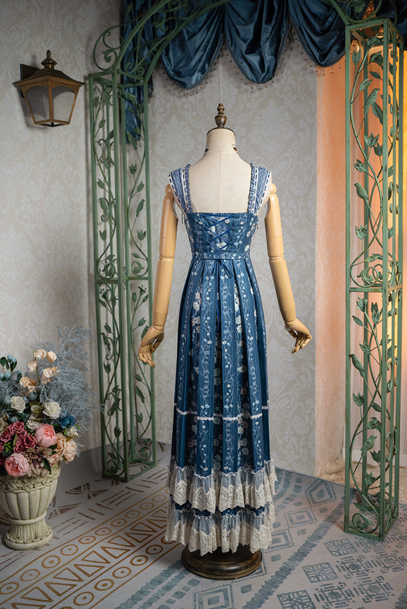 Splendid Queen Floral Sleeveless Dress