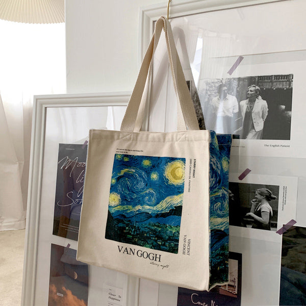 Starry night 2025 tote bag