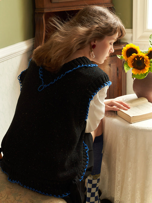 Best cardigan with sunflower embroidery
