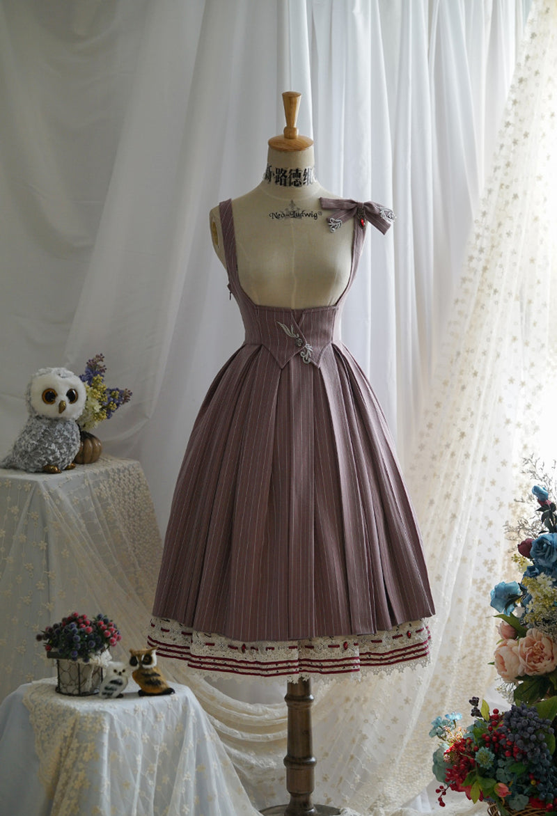western princess embroidered jumper skirt