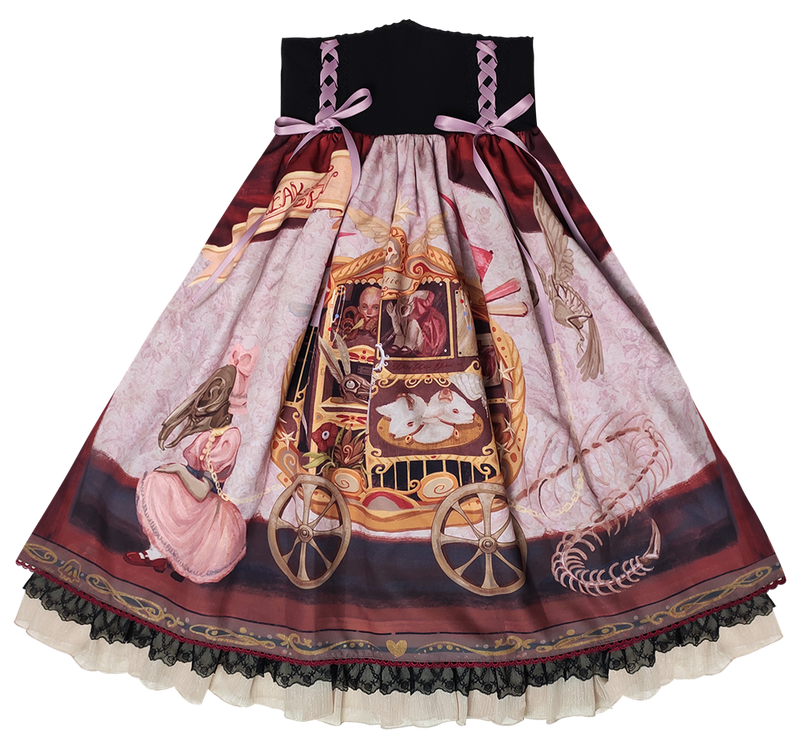 Strange Troupe Wagon Corset Skirt