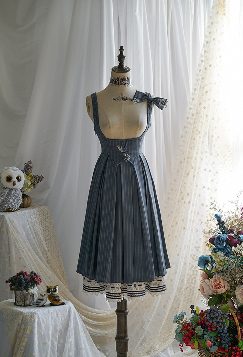 western princess embroidered jumper skirt