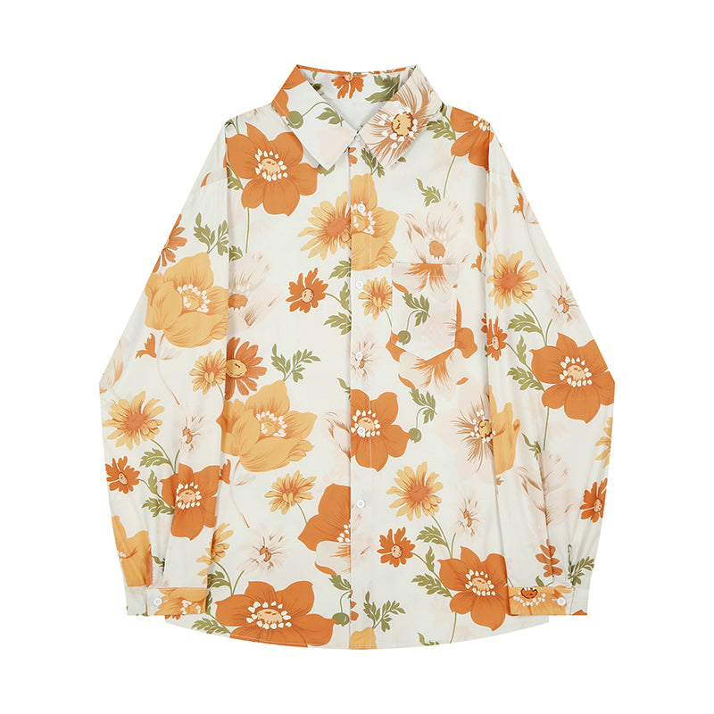 Flowers Blooming in the Field Blouse