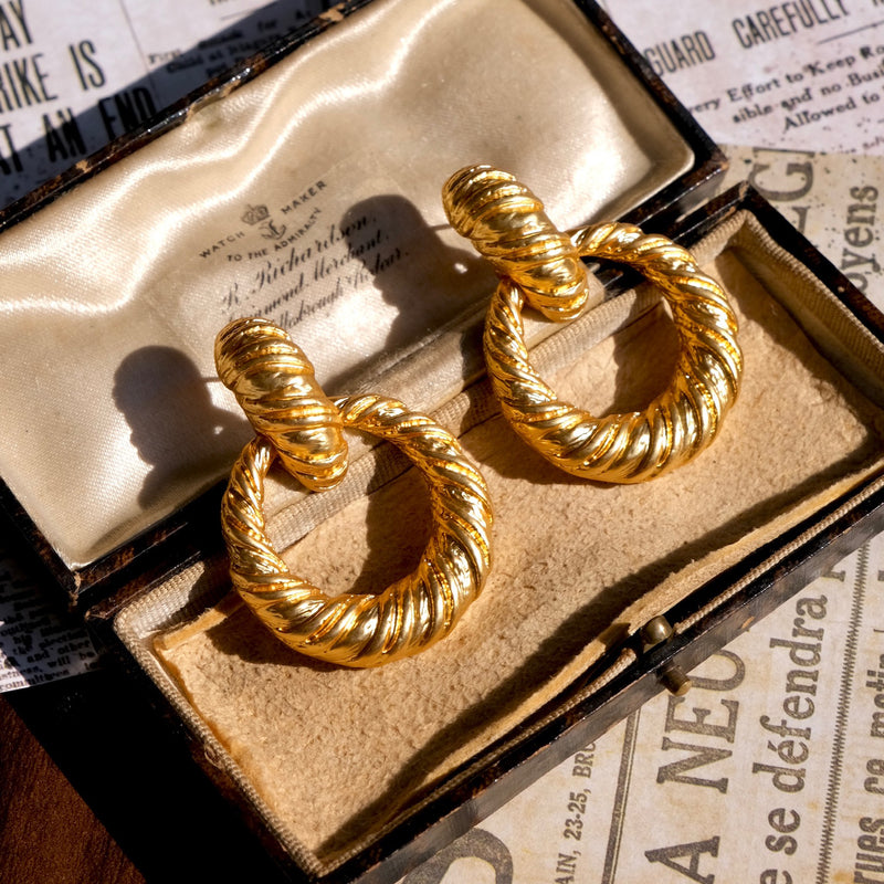 金環の縄編の耳飾り – ManusMachina