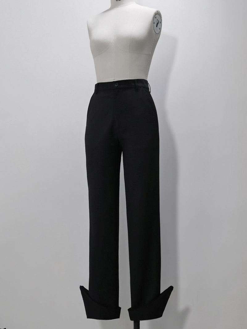 Black Knight Gothic Straight Pants [Planned to be shipped in early May 2023]