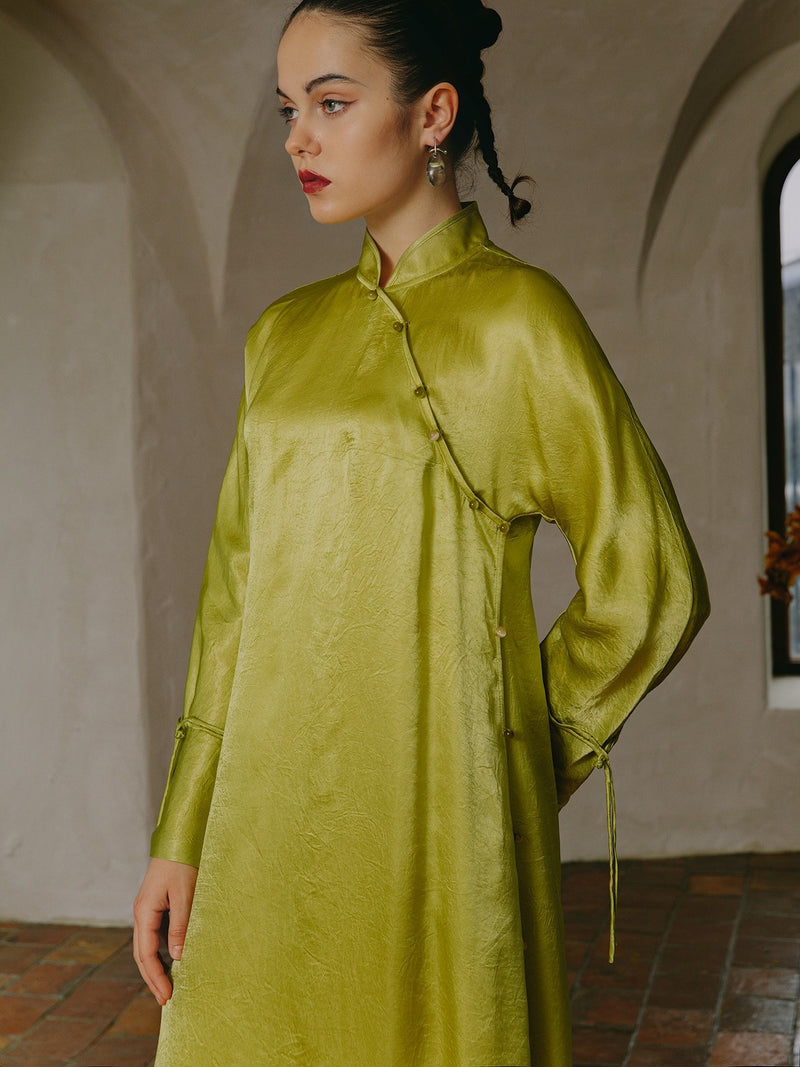 Aeon Forest Color China Dress