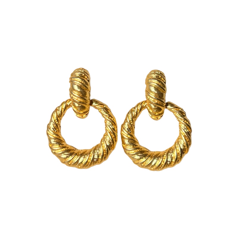 金環の縄編の耳飾り – ManusMachina